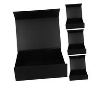 FOMIYES 4piezas Caja De Obsequio Plegable Magnética De Caja De Embalaje Con Cierre Magnético Para Propuesta De Dama De Honor Cumpleaños y Envoltura De