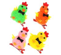 FOMIYES 4piezas Cute Chick Hair Clips for Kids Soft Decorative Clips for Easter Parties Comfortable and Multi-functional Hair Accessories
