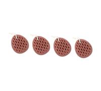 FOMIYES 4piezas Esponja Exfoliante Reutilizable Para Esponja Para Limpieza De Piel Para Baños y Compacto Rápido Secado Efecto y Brillante