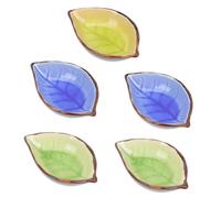 FOMIYES 5 Cuencos Decorativos Para Aceites Esenciales Cerámicos Para Mezclar Aromas Colores Surtidos
