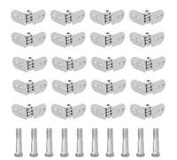 FOMIYES 5 Juegos Bisagras Metálicas para Gafas Kit de Reparación de Articulaciones Resistente y Repuesto para Monturas Ópticas Sol Accesorios para Arreglos Casa