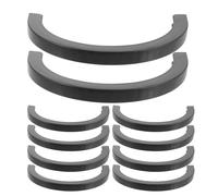 FOMIYES 5 Pares de Tiras Anticolisión para Patineta Longboard, Protección de Bordes de Cubierta de Plástico Resistente, Accesorio para Monopatín, Protección para Uso Deportivo