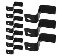 FOMIYES 5 Pares Soporte Metálico Tipo Z para Batería Silla de Ruedas Eléctrica, Accesorio Auxiliar de Montaje Resistente para Personas Mayores, Colgador para Caja Batería Uso Exterior