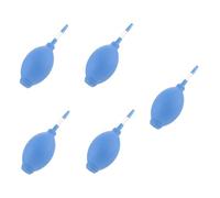 FOMIYES 5 Piezas Bola de lavado de oídos apretar los bulbos de los oídos herramienta de limpieza de orejas a mano purificación de aire purificacion de aire lavar la oreja bombillas de oído