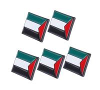 FOMIYES 5 piezas Broche Palestina Aleación de Zinc Delicado Pin para Ropa Bolsos Accesorios para Fiestas Eventos Conmemorativos
