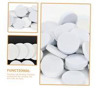 FOMIYES 50 piezas Discos Pulidores Adhesivos para Uñas Almohadillas Lijadoras Redondas para Pedicura Accesorios para Eliminar Durezas y Callos Pies Repuestos para Herramienta Eléctrica de