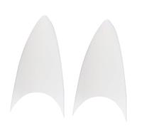 FOMIYES 500 Piezas Uñas Postizas de Manicura de Uñas Puntiagudas para Decoración Suministros de Manicura DIY para Mujeres y Niñas