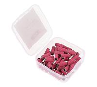 FOMIYES 50piezas Bandas De Lijado Para Uñas Tambores De Manicura Para Pulir y Eliminar Esmalte De Gel Salones y Uso Doméstico