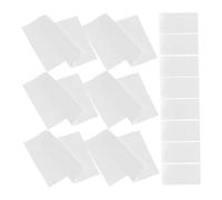 FOMIYES 50piezas Toallitas Limpiadoras De Para Salón Toallas Absorbentes Para Cuidado De Uñas Pedicura y Secado De Cabello Blancas Toallas Desechables Para Spa