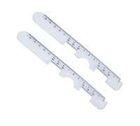 FOMIYES 5Pcs PD Regla Distancia Pupilar Regla Regla Herramienta de Medición de La Herramienta Ophtalmic Ophthalmic Herramienta para Anteojos Recetados