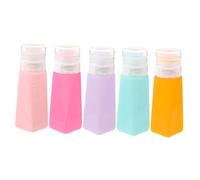 FOMIYES 5piezas Contenedor De Almacenamiento De Loción Botellas De Prácticas y Duraderas