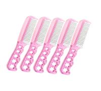 FOMIYES 5piezas Peines De Acero Antiestáticos Para Pelucas Para Estilo y Peinado De Cabello Sin Enredos Uso Diario y Eventos Especiales