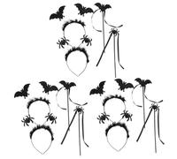 FOMIYES 6 Juegos Diademas de Cosplay para Halloween Accesorios y Flexibles Decoraciones de y para Fiesta y Disfraz Adecuadas para Adultos