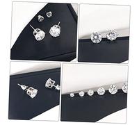 FOMIYES 6 pares Pendientes de Pequeños y Bisutería Elegante para Mujer con Diseño Fino Varios Diario y Ocasiones Especiales