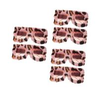FOMIYES 6 Piezas Gafas de Sol de Peluche Protección Uv Gafas de Fiesta Unisex para y Cosplay