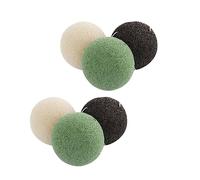 FOMIYES 6 Piezas Limpiador Facial Esponjas Redondas Naturales Para Cuidado Facial Para Limpieza De Cara Baño