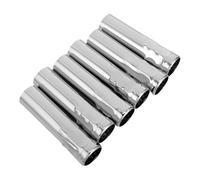 FOMIYES 6 Piezas Mangas de Candelabro de Hierro para Base E14, Cubiertas de Portalámparas para Velas de Goteo Instalación Rápida y Accesorios DIY para Iluminación Europea