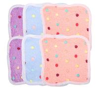 FOMIYES 6 Piezas Manta de Nido de hámster Almohadilla para Hacer pipí de Perrito Manta de Mascota de Conejito Junto con Accesorio para hámster Estera Caliente del Conejillo de Indias