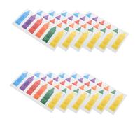 FOMIYES 60 Piezas Unidades Vendajes Infantiles Forma de Crayón Impermeables y Transpirables Parches Adhesivos Divertidos para Cuidado de Heridas Uso Diario Protección y Fácil Aplicación
