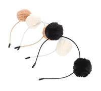 FOMIYES 6piezas Cinta Pelo Mujer y Niña Diademas De Felpa Esponjosa Resistente y Ocasiones