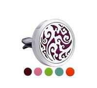 FOMIYES 6piezas Difusor De Aromaterapia Para Coche Clip De Ventilación Aceite Esencial Almohadillas De Repuesto Colores Surtidos