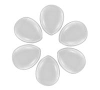 FOMIYES 6piezas Mini Borlas De Silicona Para Polvos De Pulgar Herramientas De Maquillaje Prácticas Esponjas Reutilizables De Silicona Para Maquillaje Casa