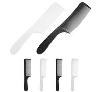 FOMIYES 6piezas Peine de Peluquero Profesional Curvo para Hombres Mango Ergonómico de Dos Colores Herramientas Profesionales para Peinar el Cabello para Cortes de Pelo Casa o Salón