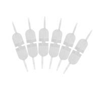 FOMIYES 6piezas Vendajes Cerradura Heridas Rápida Vendajes Tiras Cierre Heridas Protectores Dedos