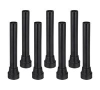 FOMIYES 7 Protectores Antideslizantes para Patas de Trampolín Fundas de Goma Resistentes para Tubos de Acero Inoxidable Repuestos Aplicables para Trampolines de Interior y Exterior