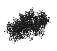 FOMIYES 75g Confeti de Notas Musicales Negro Decoración Creativa para Fiestas Bodas y Cumpleaños Confeti para Mesa Forma de Nota para Ambientar Eventos Musicales Estilo Varios estilos