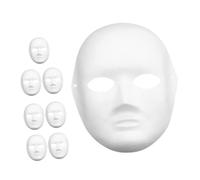 FOMIYES 8 Máscaras De La Ópera De Pekín Para Cosplay Fiestas De Baile Máscaras Sencillas Máscaras Para Hacer Tú Mismo Máscaras Para Pintar Máscaras Para Halloween Máscaras Para