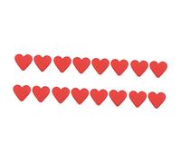 FOMIYES 8 Pares Agarre Del Zapato Del Corazón Autoadhesiva Etiqueta Engomada Antideslizante De Los Zapatos No Almohadillas Para Tacones Altos Pegamento Para Zapatos No-pegatinas Rojo