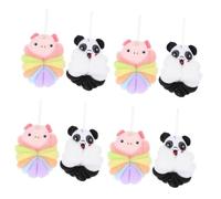 FOMIYES 8 Piezas De Baño Ramo De Esponja Limpieza De La Piel Depurador De Baño Bola De Baño Depurador De Piel Exfoliante Bolas De Baño Ducha Esponja Para Depurador De Ducha Para