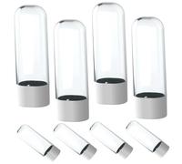 FOMIYES 8 Piezas Funda Protectora para Cabezal de Cepillo de Cubierta del Cepillo de Tapas para cepillos de eléctricos cepillos de portátil sombrerería Boquilla el plastico