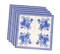 FOMIYES 80 Piezas Papel De Seda Tejido De Restaurante Blue