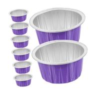 FOMIYES 8piezas Recipientes Derretir Cera Cuencos Depilatoria Calentador Cera Soportes Aluminio