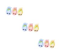 FOMIYES 9piezas Esponjas Para Bebés De Esponjas Higiénicas y Divertidas Pingüino y Cuidado Baño Infantil