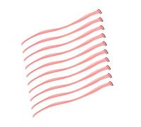 FOMIYES 9piezas Extensiones De Cabello Pinzas De Pelucas Coloridas Para Resaltar El Cabello Accesorios Sola Pieza Para Cosplay