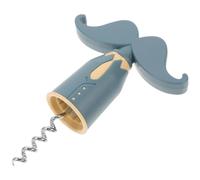 FOMIYES Abridor de Botellas de Vino Portátil Forma de Caballero, Sacacorchos Manual de Plástico Resistente, Herramienta Creativa para Abrir Corchos, Adecuado para Hogar, Color Aleatorio