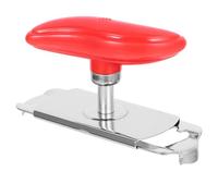 FOMIYES Abridor de Botellas y Frascos Multifuncional de Acero Inoxidable, Abre Tarros Giratorio sin Esfuerzo, Compacto y Portátil para Cocina y Camping, Abrelatas Resistente al Desgaste,