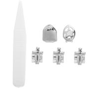 FOMIYES Accesorios Dentales De Hip Hop Joya Para Dientes Parrillas De Raperos De Hip Hop Parrillas Para Mujeres Para Cosplay Halloween Uso Fiestas y Eventos