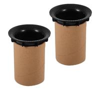 FOMIYES Accesorios para Cajas de Altavoces 2 Unidades, Tubo Bass Reflex de Papel 93×128 mm, diseño Redondo, Optimiza Graves para Altavoces de Guitarra y Uso en Teatro