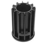 FOMIYES Adaptador de Buje para Poste de Asiento de Silla de Oficina, Casquillo de Pom Negro Duradero y Fácil de Usar para Reparación de Muebles de Patio