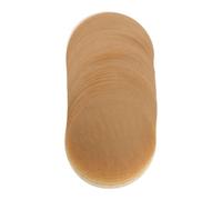 FOMIYES Adecuado para Cocinar y Hornear sin Tóxicos para Barbacoa Redondo de 19 Cm 100 de Papel y Doble Cara Color Aleatorio en Bbq