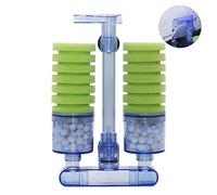 FOMIYES Agua de pecera Bomba de pecera filtros Accesorios Filtro de Agua del Acuario filtros de pecera colador Tanque bioquímico neumático Filtro de Acuario filtrar Jarra Esponja de Filtro