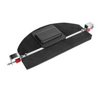 FOMIYES Almohadilla Amortiguadora para Batería Pad Silencio Bombo 18-22 Pulgadas Goma Flexible y Duradera para Práctica de Batería y Silenciador de Bombo Profesional