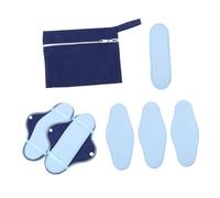 FOMIYES Almohadillas Maternales Reutilizables De Paño Polar Compresas Menstruales Lavables Absorbentes y Anti-fugas Para Cuidado El Postparto y Días De Menstruación Confortables y Transpir