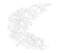 FOMIYES Almohadillas Nasales De Silicona Antideslizantes Para Gafas Almohadillas De Repuesto Para Gafas Gel De Sílice Transparente 50
