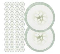 FOMIYES Almohadillas Oculares de Pepino 200 Unidades Antifaces de Tela No Tejida para Cuidado de Ojos Hidratantes y Blanqueadoras Almohadillas Ojos de Mujer Facial Relajante