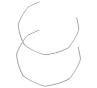 FOMIYES Anillo Elástico de Acero Inoxidable 58 Mm para Manija de Máquina de Café, 2 Piezas Repuesto para Portafiltro Espresso, Accesorio Compatible para Mantenimiento y Uso Profesional